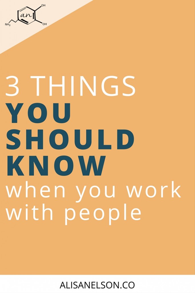 When you work with clients, you need to know a few things about how the average person works. Save yourself the headache and read these 3 facts about people. More at http://alisanelson.co