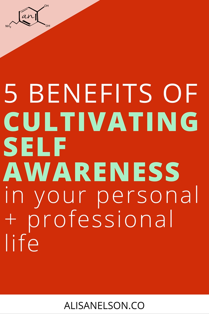 Self-awareness and mindfulness are more than just feel-good. They change your brain + the way you respond in the moment to setbacks and uncertainty. Read on for 5 benefits of cultivating self-awareness in your personal + business life. More at: http://alisanelson.co