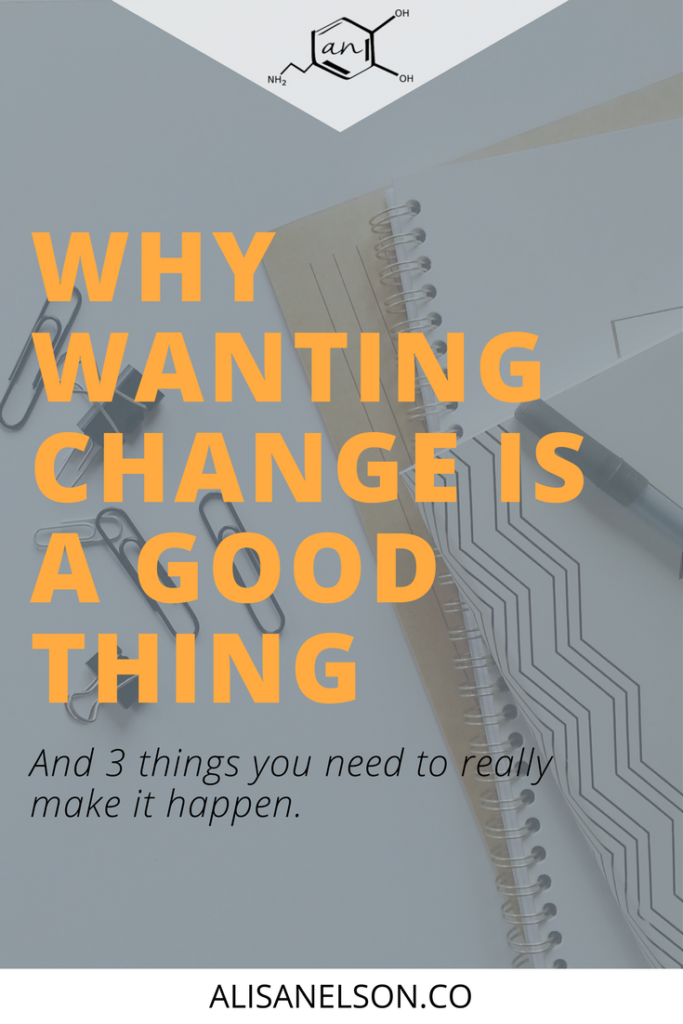 Tired of failing in your efforts to change? Here are 3 important components that you need in order to see change happen in your life. Read more at http://alisanelson.co